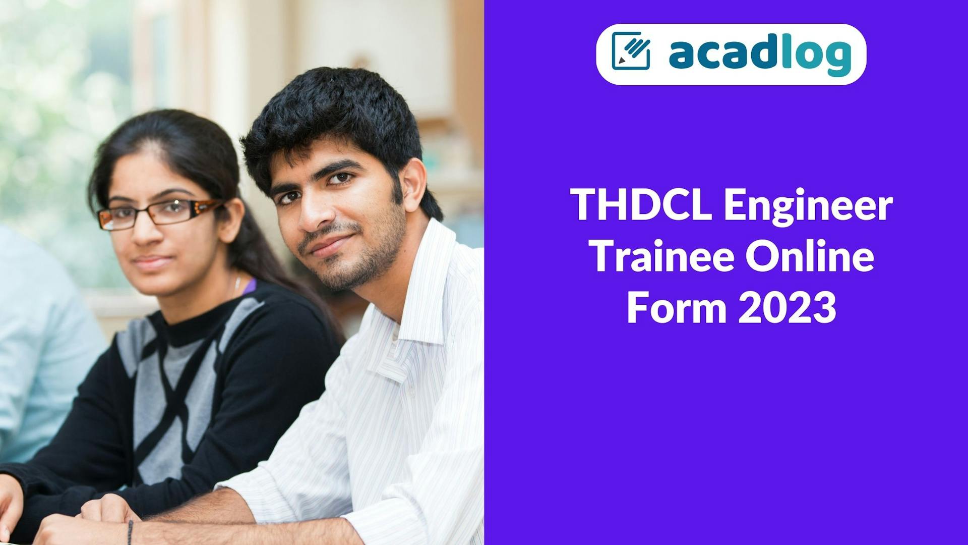 THDCL Engineer Trainee Online Form 2023
