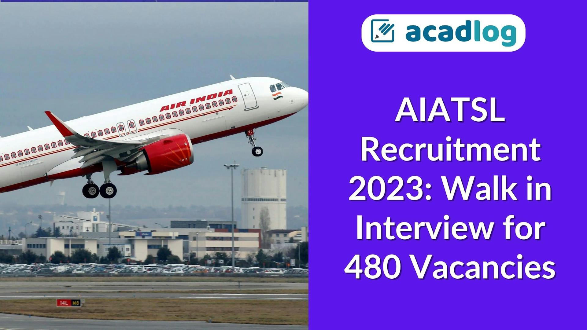 Latest Air India Jobs 2023: Apply For 480 Vacancies