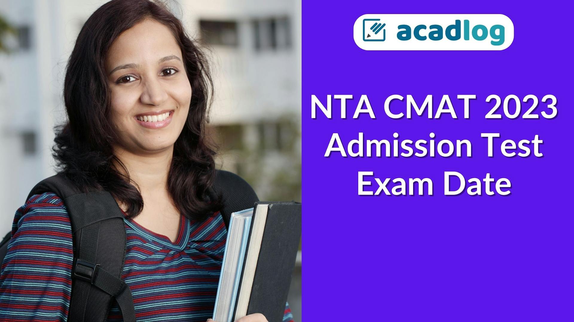 Acadlog: NTA CMAT 2023 Admission Test Exam Date