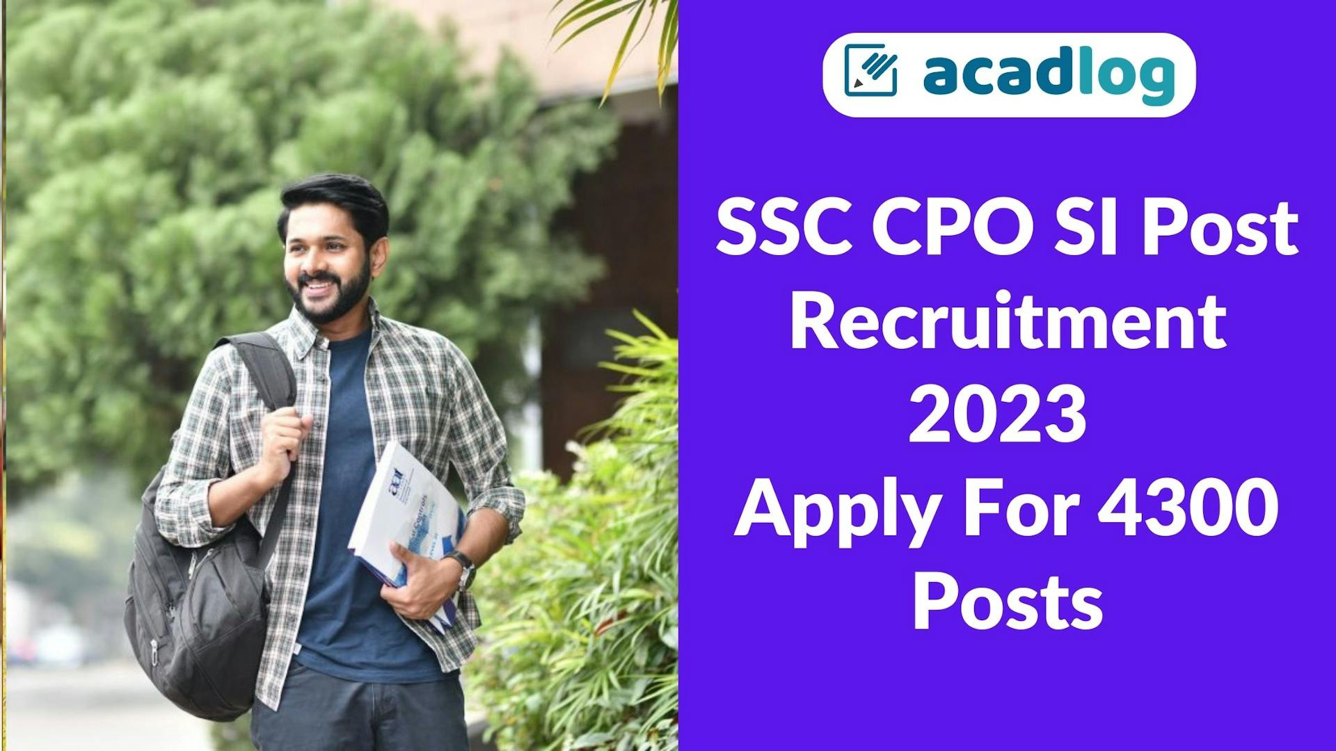 SSC Sub-Inspector SI in Delhi Police and Central Armed Police Forces Examination 2022 CPO SI PET PST Exam, Tier II Exam Date for 4300 Post