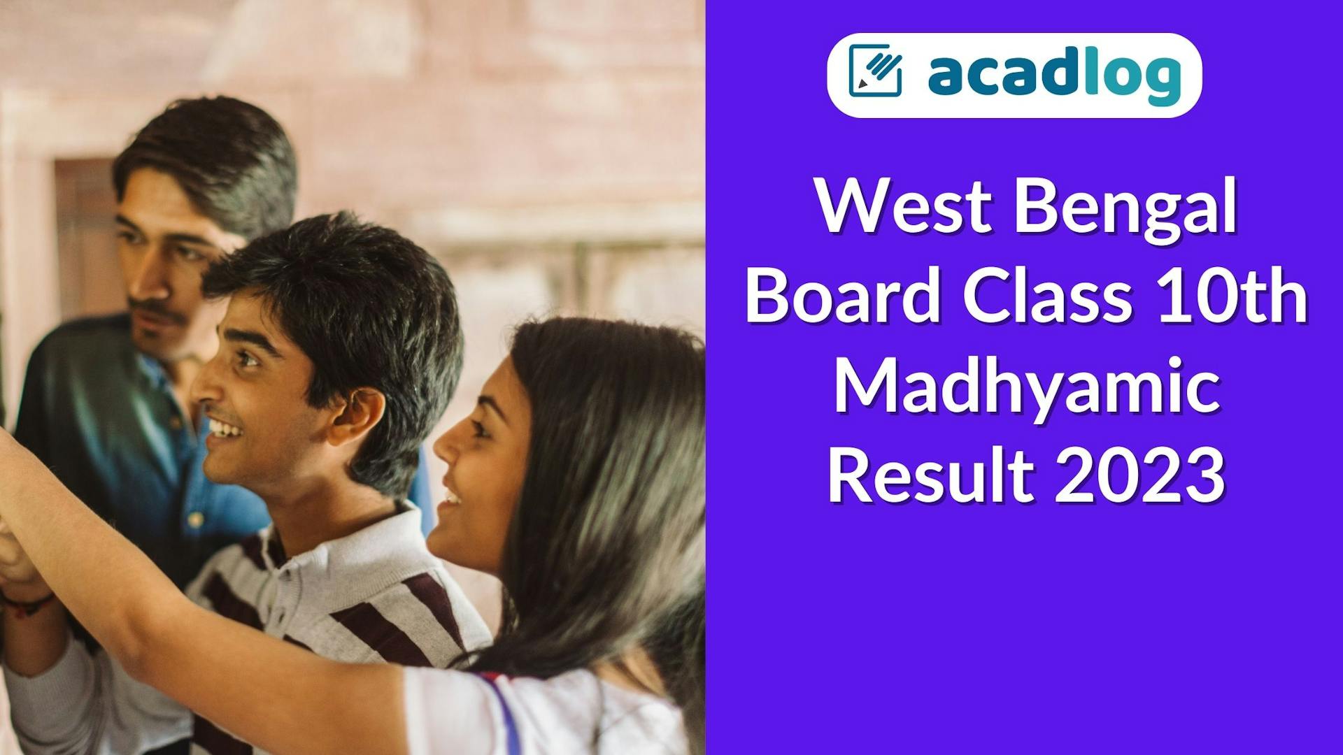 West Bengal Board WBBSE Class 10th Madhyamic Results 2023 Direct Link