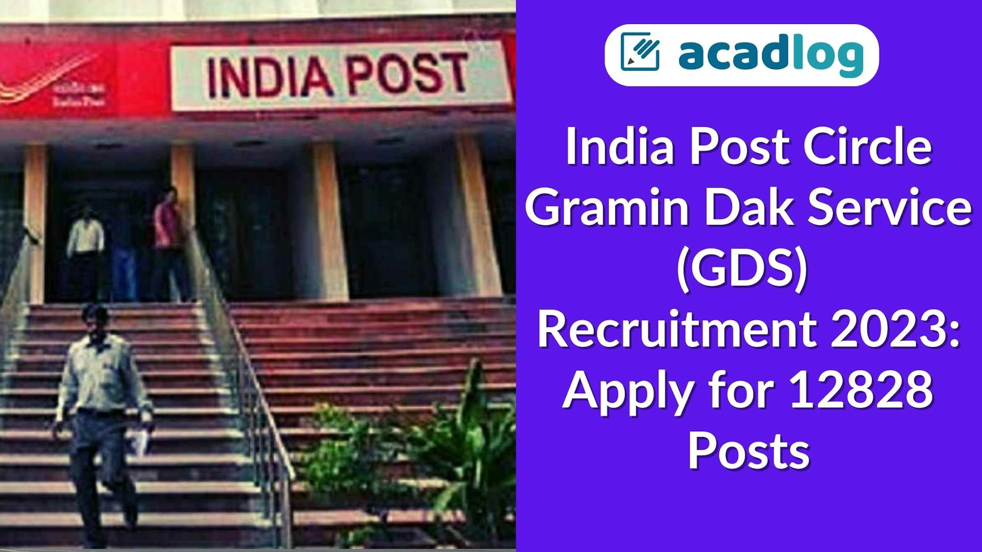 India Post Circle GDS Recruitment 2023 