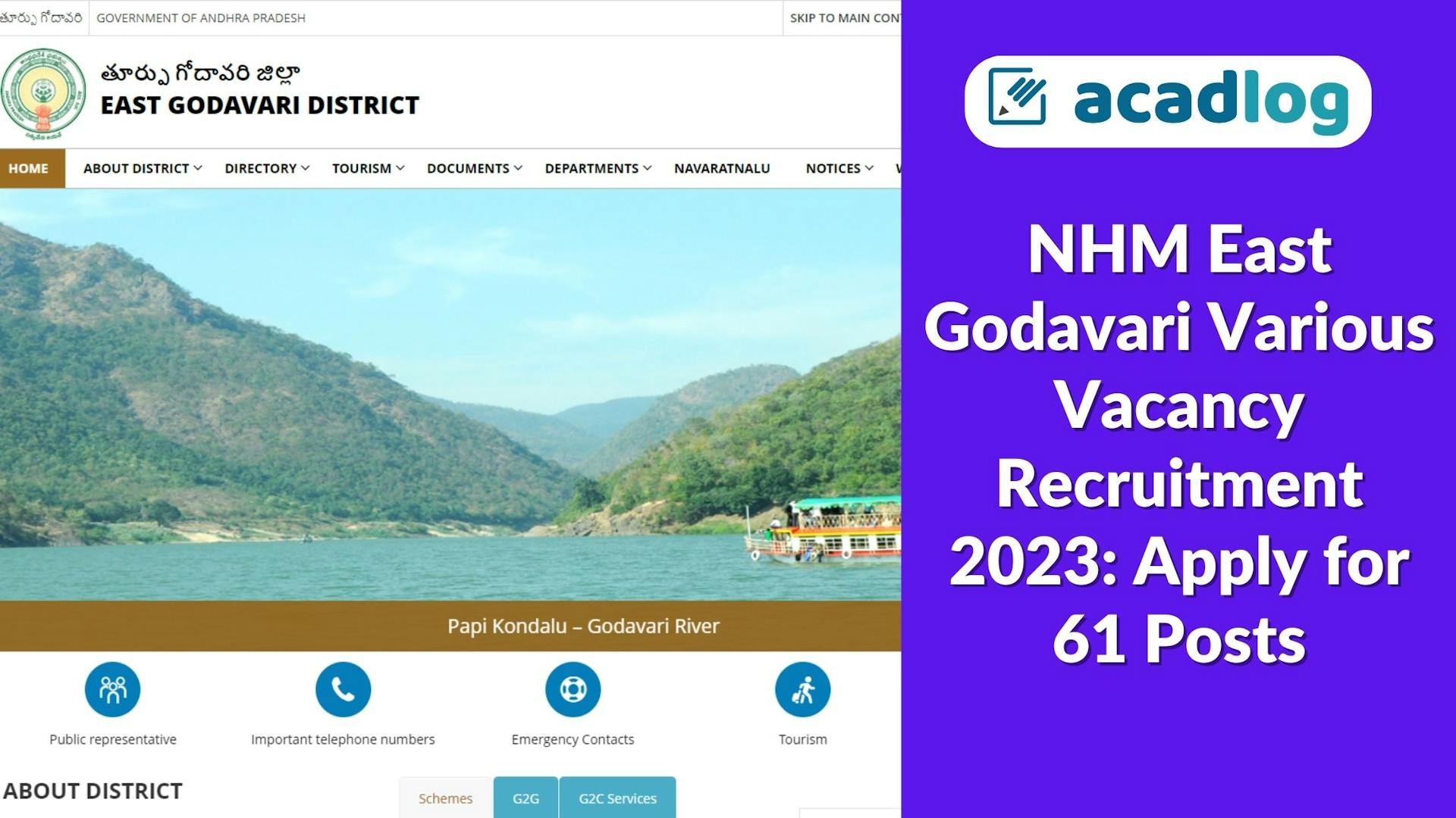 NHM East Godavari Various Vacancy Recruitment 2023: Apply for 61 Posts