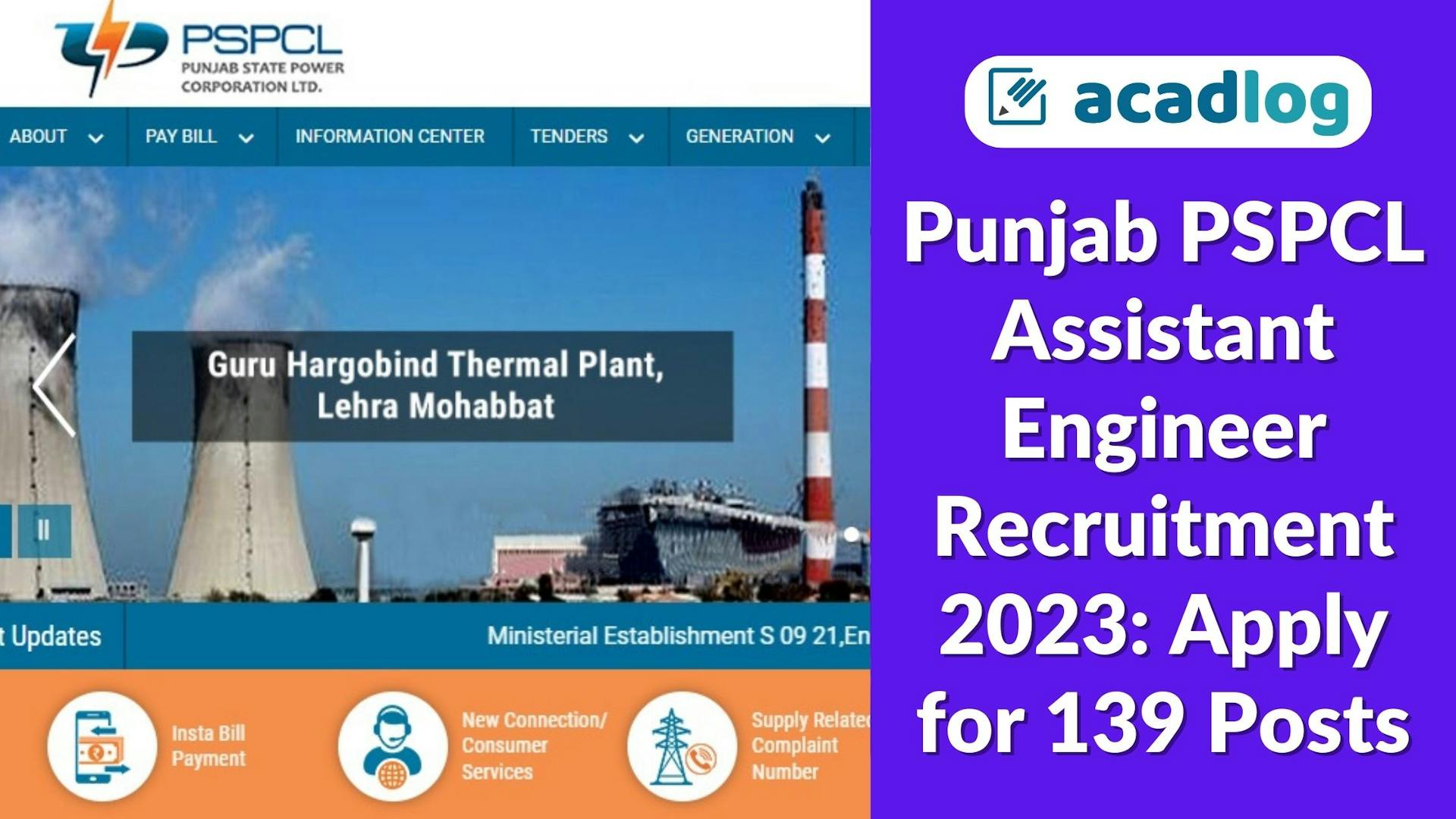 Punjab PSPCL Assistant Engineer Recruitment 2023: Apply for 139 Posts